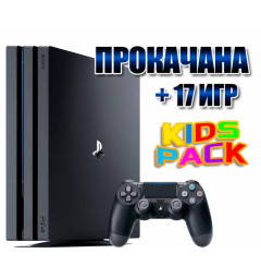PlayStation 4 PRO 1 TB БУ + 17 ігор #729